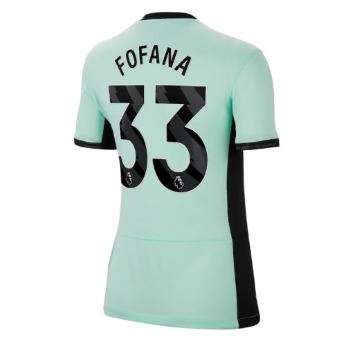 Dámy Fotbalový dres Chelsea Wesley Fofana #33 2023-24 Třetí Krátký Rukáv